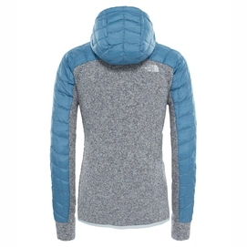 Jas The North Face Women Thermoball Hybrid GL Hoodie Provincial Blue Vaporous Grey Dark Heather