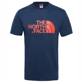 T-Shirt The North Face Homme Easy Urban Navy Fiery Red