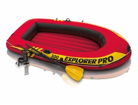 Bateau Gonflable Intex Explorer Pro 300 Set Rouge