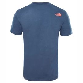 T-Shirt The North Face Men Easy Urban Navy Fiery Red
