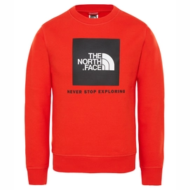 Pull The North Face Youth Box Drew Peak Crew Fiery Red