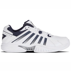 Chaussures de Tennis K Swiss Men Receiver V Carpet White Peacoat Silver-Taille 41,5