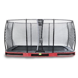 Trampoline EXIT Elegant Ground Premium 427 x 244 Red Safetynet Economy