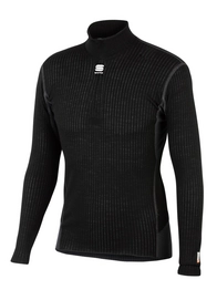 Ondershirt Sportful Men Sottozero Baselayer LS Black