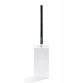 WC Borstel Decor Walther Porzellan DW 6200 Wit Chrome