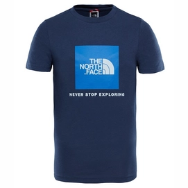 T-shirt The North Face Youth Box Cosmic Blue Turkish Sea
