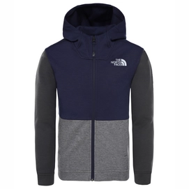 Hoodie The North Face Boys Slacker Full Zip Montague Blue