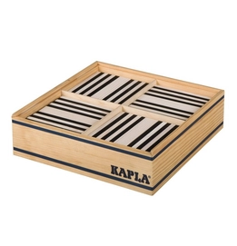 Kapla Kist Zwart Wit 100 Stuks