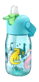Drinkbeker ZOKU Kids Flip met Rietje Dino 415 ml
