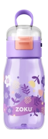 Drinkbeker ZOKU Kids Flip Flowers 475 ml