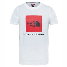T-shirt The North Face Youth Box TNF White TNF Red
