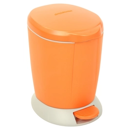 Prullenbak Simplehuman Round Step Oranje 6L