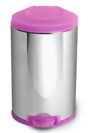 Prullenbak Simplehuman Round Roze 4,5L