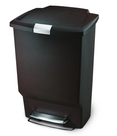 Prullenbak Simplehuman Rectangular 40L Mokka