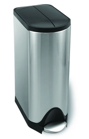 Poubelle simplehuman Butterfly Inox 30L