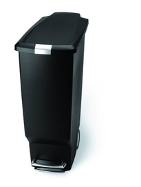 Prullenbak Simplehuman Slimline Kunststof Zwart 25L