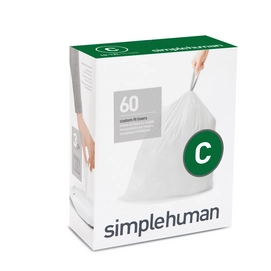 Sacs Poubelle Simplehuman Code C 10-12L (60 sacs)