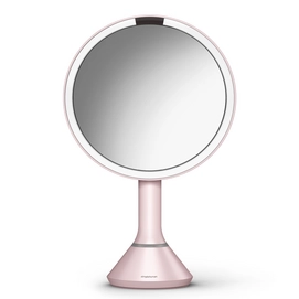 Sensorspiegel simplehuman Touch Control 5x Vergroting Roze