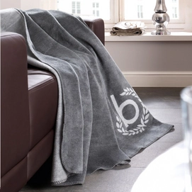 Jacquard Couverture Velours Bugatti Anthracite 0840-840
