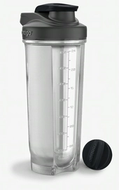 Trinkbecher Contigo Shake & Go Fit Protein Shaker Schwarz