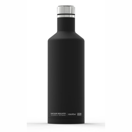 Thermosflasche Asobu Time Square Travel Bottle Schwarz 450 ml