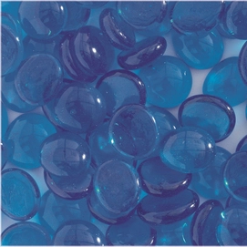 Bodembedekking Beeztees Kristalflats Donker Blauw 250 gram