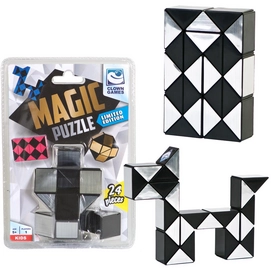 Clown Magic Puzzle Silver (24-delig)