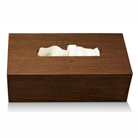Tissuebox Decor Walther Wood Donker