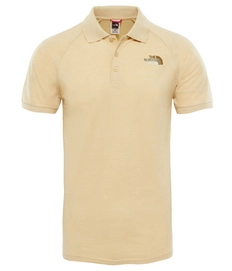 Polo Shirt The North Face Men Raglan Jersey Olivenite Yellow