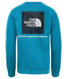 Trui The North Face Men Raglan Redbox Crew Crystal Teal