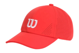 Kappe Wilson U Active Perforated Cap Red S/M