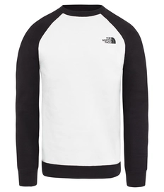 Trui The North Face Men Raglan Redbox Crew TNF White TNF Black