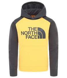 Hoodie The North Face Boys Surgent TNF Yellow Asphalt Grey
