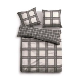 Bettwäsche Tom Tailor Flanell Grey Grid