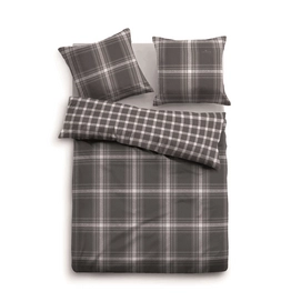 Bettwäsche Tom Tailor Flanell Grey Checked