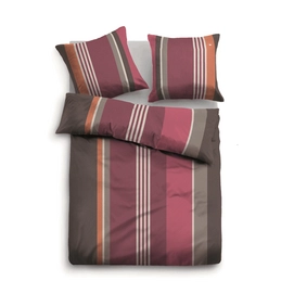 Bettwäsche Tom Tailor Flanell Earth Striped
