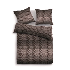 Bettwäsche Tom Tailor Flanell Brown Knit