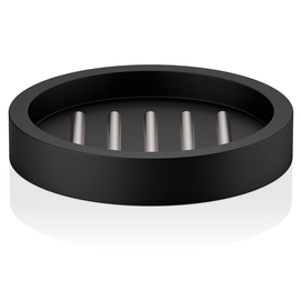 Soap Dish Decor Walther Stone Matte Black Matte Stainless Steel