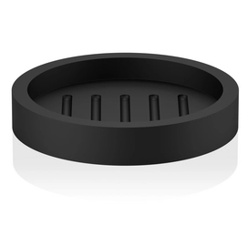 Zeepschaal Decor Walther Stone Mat Zwart 11,5 cm