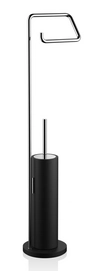 Toiletrek Decor Walther Stone Matt Zwart Chrome