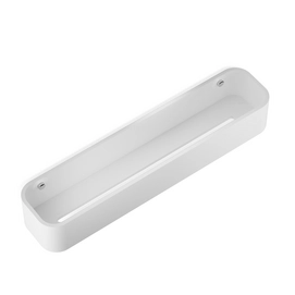 Panier de Douche Decor Walther Stone 45 Mat Blanc Chrome