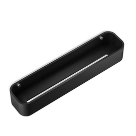 Badablage Decor Walther Stone 45 Mattschwarz / Matt-RVS