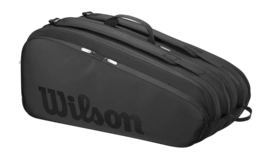 Tennistas Wilson Noir Tour 12Pk Racket Bag Black Black