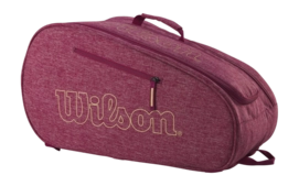 Padel Bag Wilson Team Padel Bag Red Cream '24