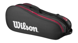 Tennis Bag Wilson Advantage 6-Pack Racket Bag Black 2025