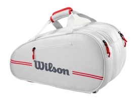 Padel Tas Wilson Team Padel Bag Off White
