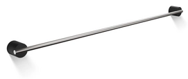 Handdoekstang Decor Walther Stone Mat Zwart Mat RVS 80 cm
