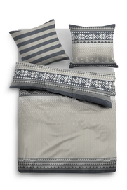 Bettwäsche Tom Tailor Knitted Christmas Barolo Flanell