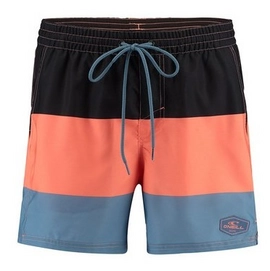 Badehose O'Neill Horizon Black Pink Herren