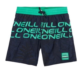 Boardshort O'Neill Boys Stacked Blue Green